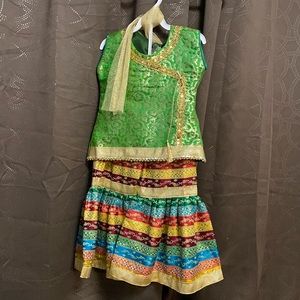 Girls 2-4T gharara